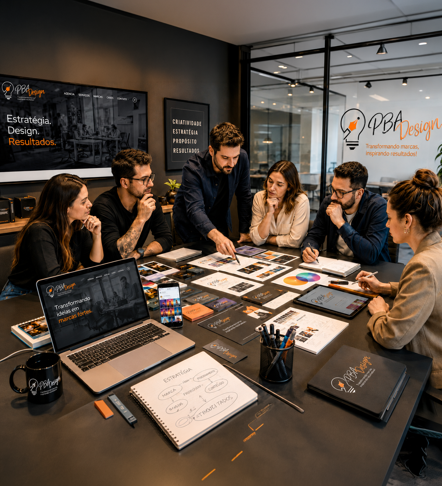 Diferenciais criativos e estratégicos da Agência PBA Design