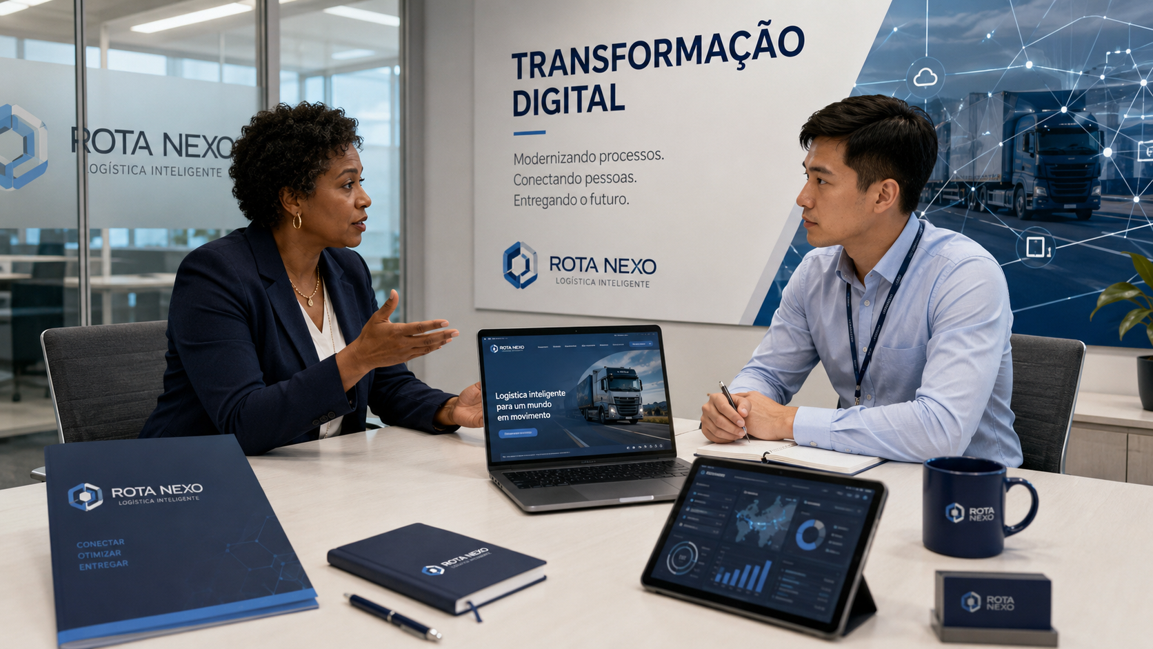 Empresas em processo de digitalização