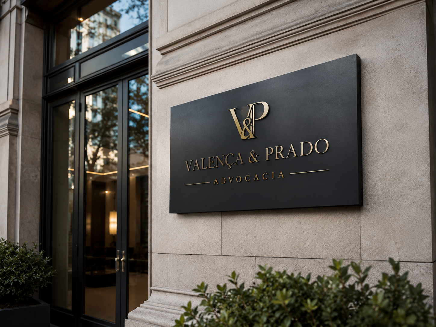 Fachada institucional — Valença & Prado Advocacia