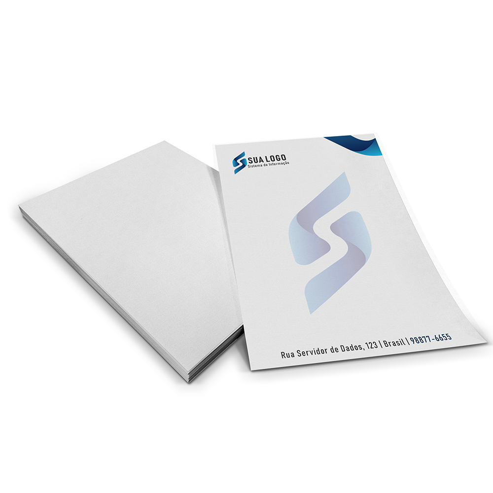 Papel Timbrado Apergaminhado 150g (210x300mm)