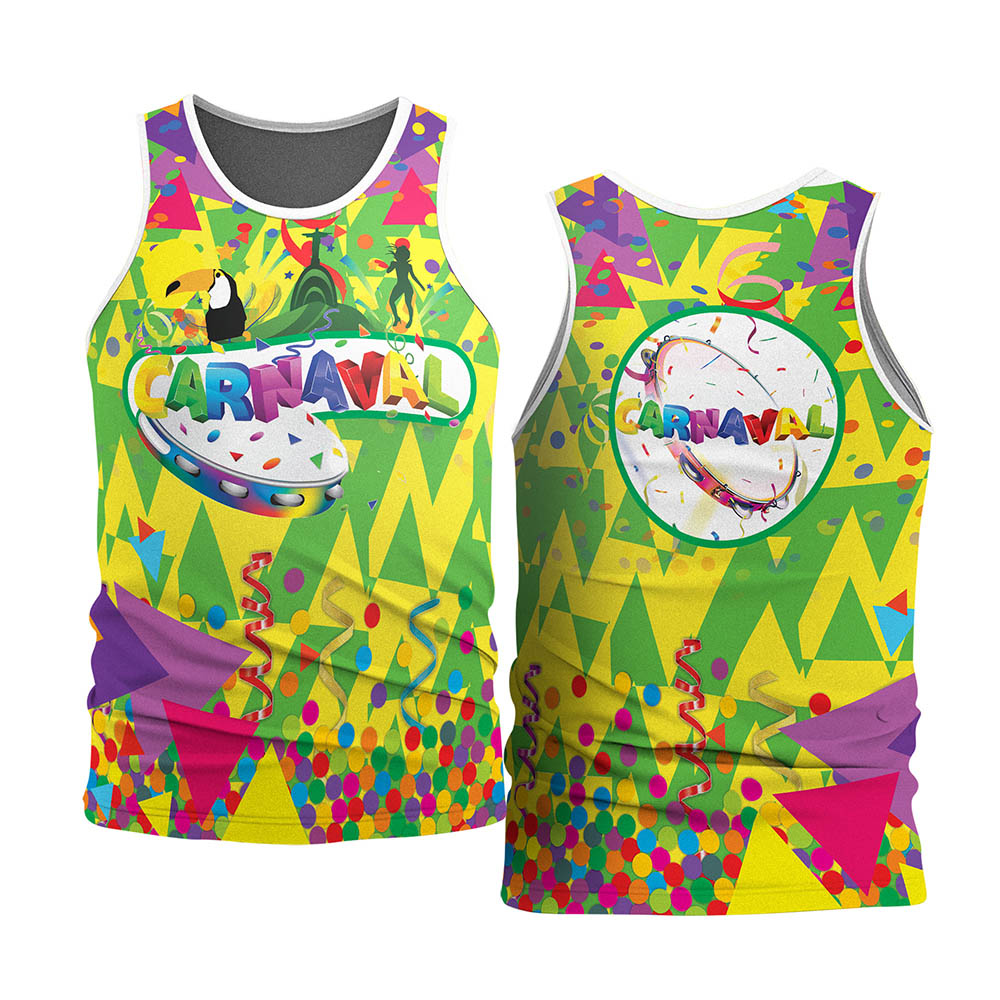 Abadás Ou Regatas Sublimação Dryfit (Tamanhos Diversos)