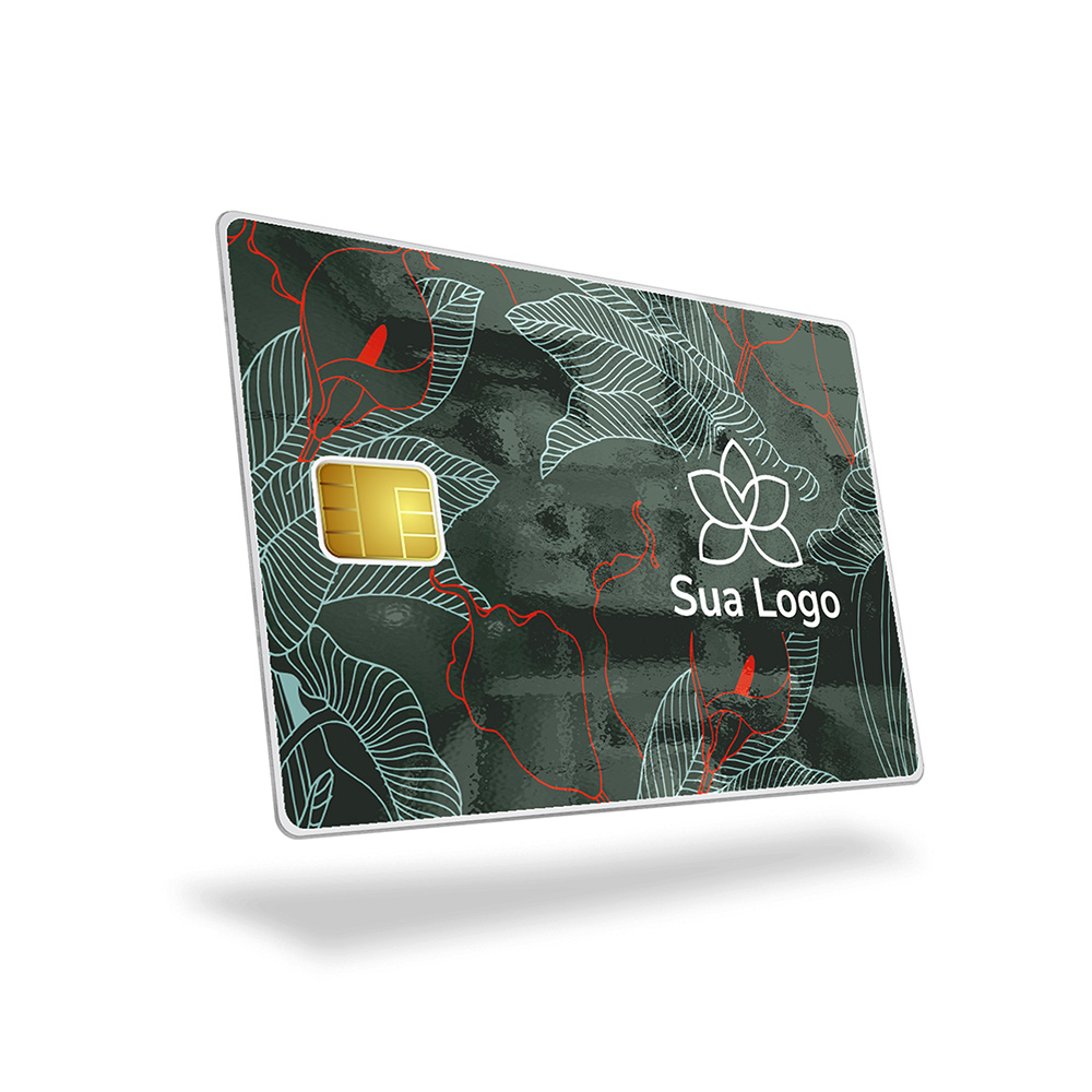 Adesivos Smart Card Bopp Branco Brilho