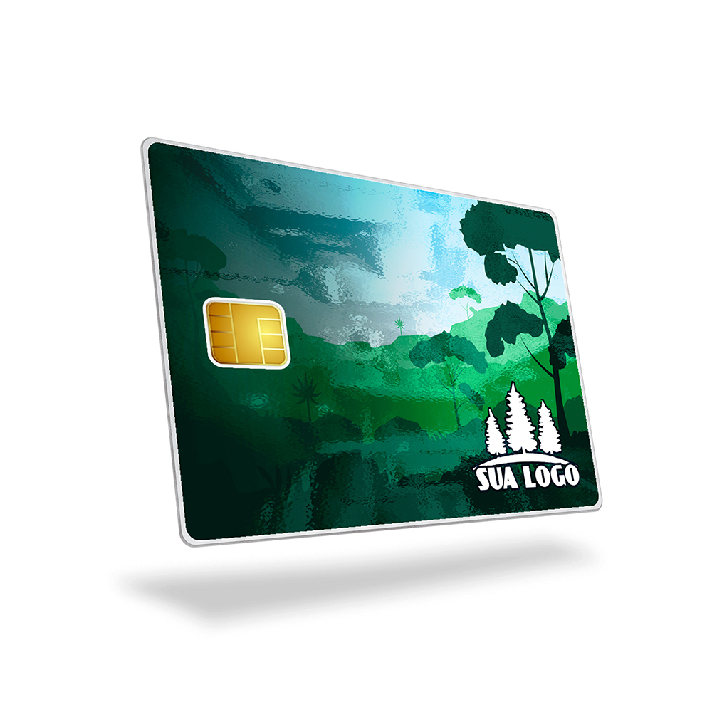 Adesivos Smart Card Bopp Branco Brilho