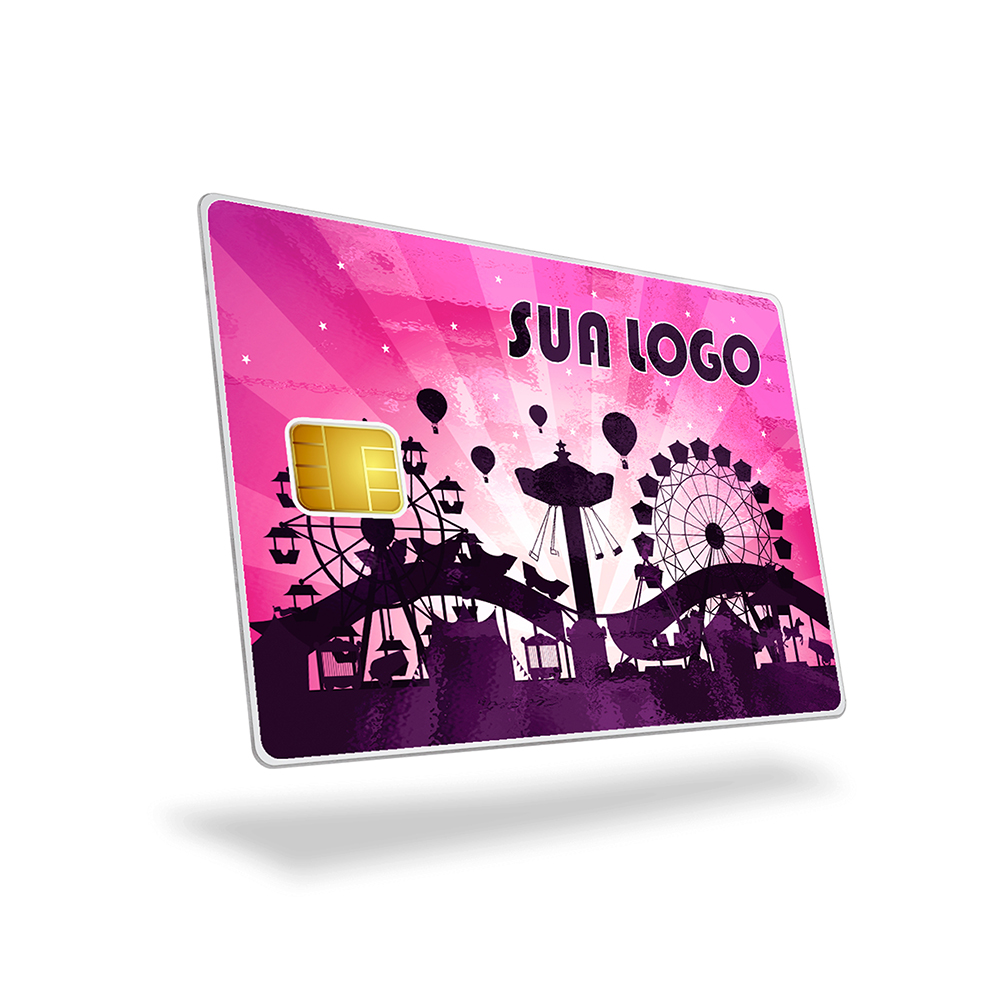 Adesivos Smart Card Bopp Branco Brilho