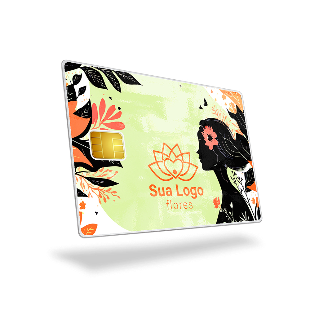 Adesivos Smart Card Bopp Branco Brilho