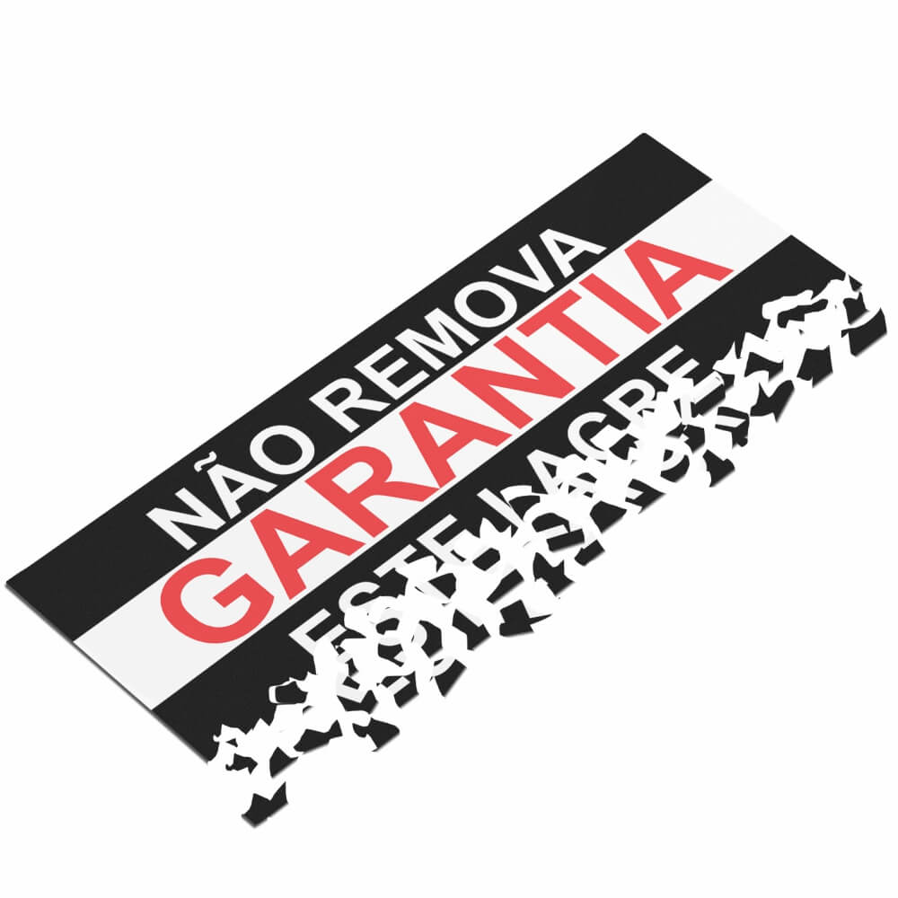 Adesivo Destrutível Casca de Ovo PVC 0,09mm (50x10mm)