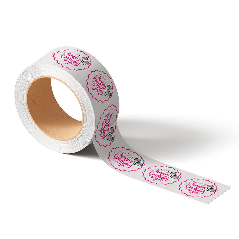 Rótulos Em Bobina Com Soft Touch Bopp Branco