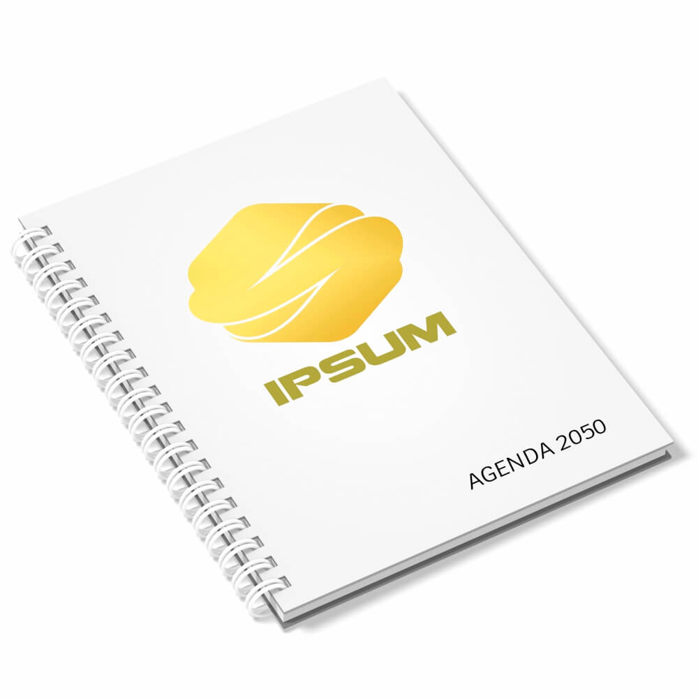 Agenda Escolar 2026 Capa Couchê 150g No Papel Paraná 2mm Sem Verniz