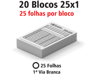 Blocos E Talões 25 Folhas Ap 75g 25x1 (210x300mm)