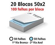 Blocos E Talões 50 Folhas Ap 75g 50x2 (150x210mm)
