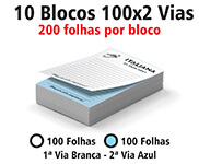 Blocos E Talões 100 Folhas Ap 75g 100x2 (105x150mm)