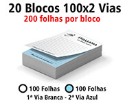 Blocos E Talões 100 Folhas Ap 75g 100x3 (210x300mm)
