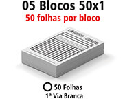 Blocos E Talões 50 Folhas Ap 56g 50x1 (75x105mm)