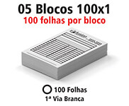 Blocos E Talões 100 Folhas Ap 56g 100x1 (105x150mm)
