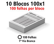 Blocos E Talões 100 Folhas Ap 56g 100x1 (105x150mm)