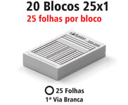 Blocos E Talões 25 Folhas Ap 56g 25x1 (150x210mm)