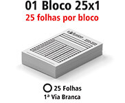 Blocos E Talões 25 Folhas Ap 90g 25x1 (105x150mm)