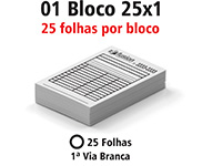 Blocos E Talões 25 Folhas Ap 90g 25x1 (75x105mm)