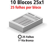 Blocos E Talões 25 Folhas Ap 90g 25x1 (150x210mm)