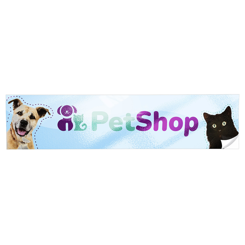 Adesivos Para Parachoque Bopp Branco Com Verniz Uv Total (460x100mm)