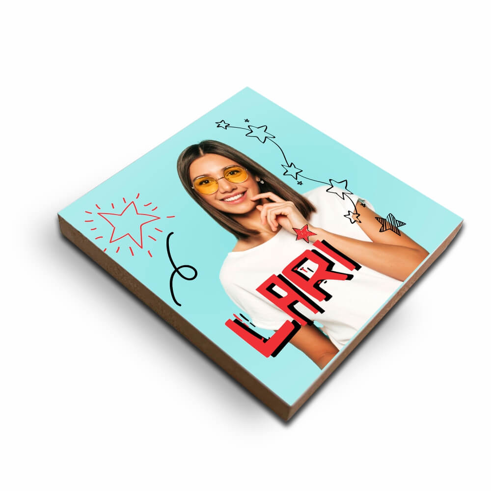 Azulejo Com ímã Brilho Total Frente (45x45mm)