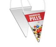 Bandeirolas Couchê 250g Pirâmide Sem Verniz 250g (130x210mm)