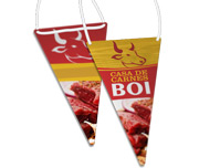 Bandeirolas Couchê 250g Pirâmide Sem Verniz 250g (152x300mm)