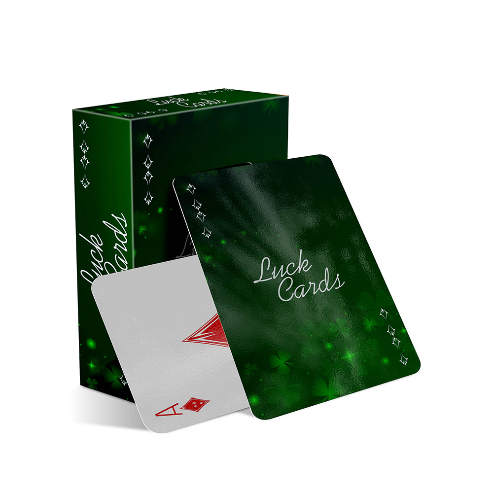 Baralho Simples 54 Cartas Baralho Com Cartas Personalizadas Couchê 250g Com Laminação Brilho