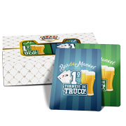 Baralho Duplo 108 Cartas Baralho Com Cartas Personalizadas Couchê 300g Com Verniz Uv Total