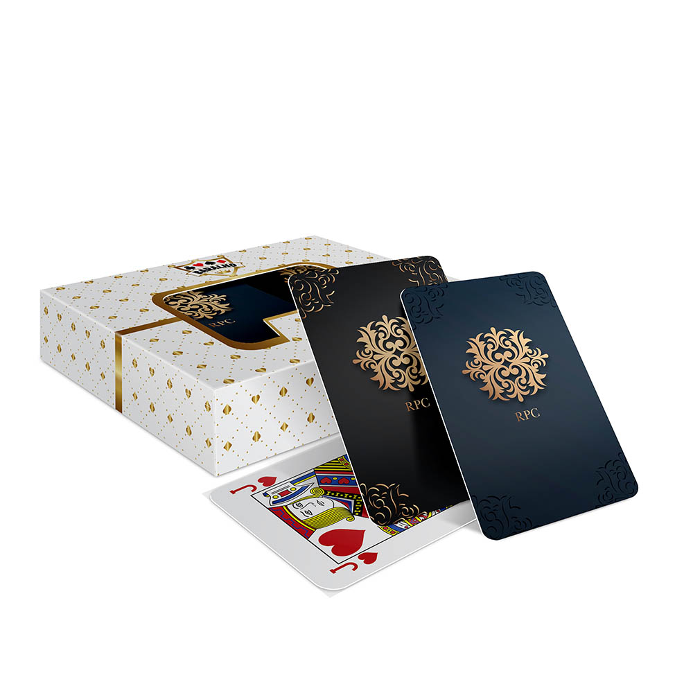 Baralho Duplo 108 Cartas Baralho Com Caixa Padrão Couchê 300g Com Laminação Fosca