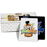 Baralho Duplo 108 Cartas Baralho Com Caixa Padrão Couchê 250g Com Verniz Uv Total