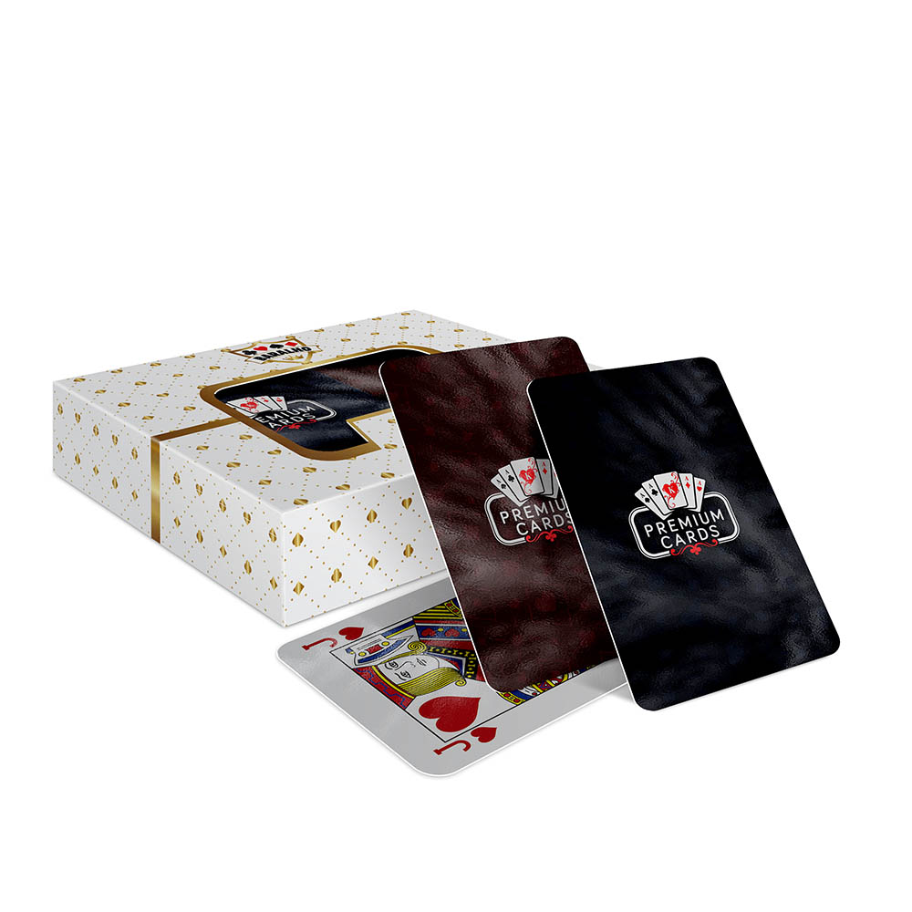 Baralho Duplo 108 Cartas Baralho Com Caixa Padrão Couchê 250g Com Laminação Brilho