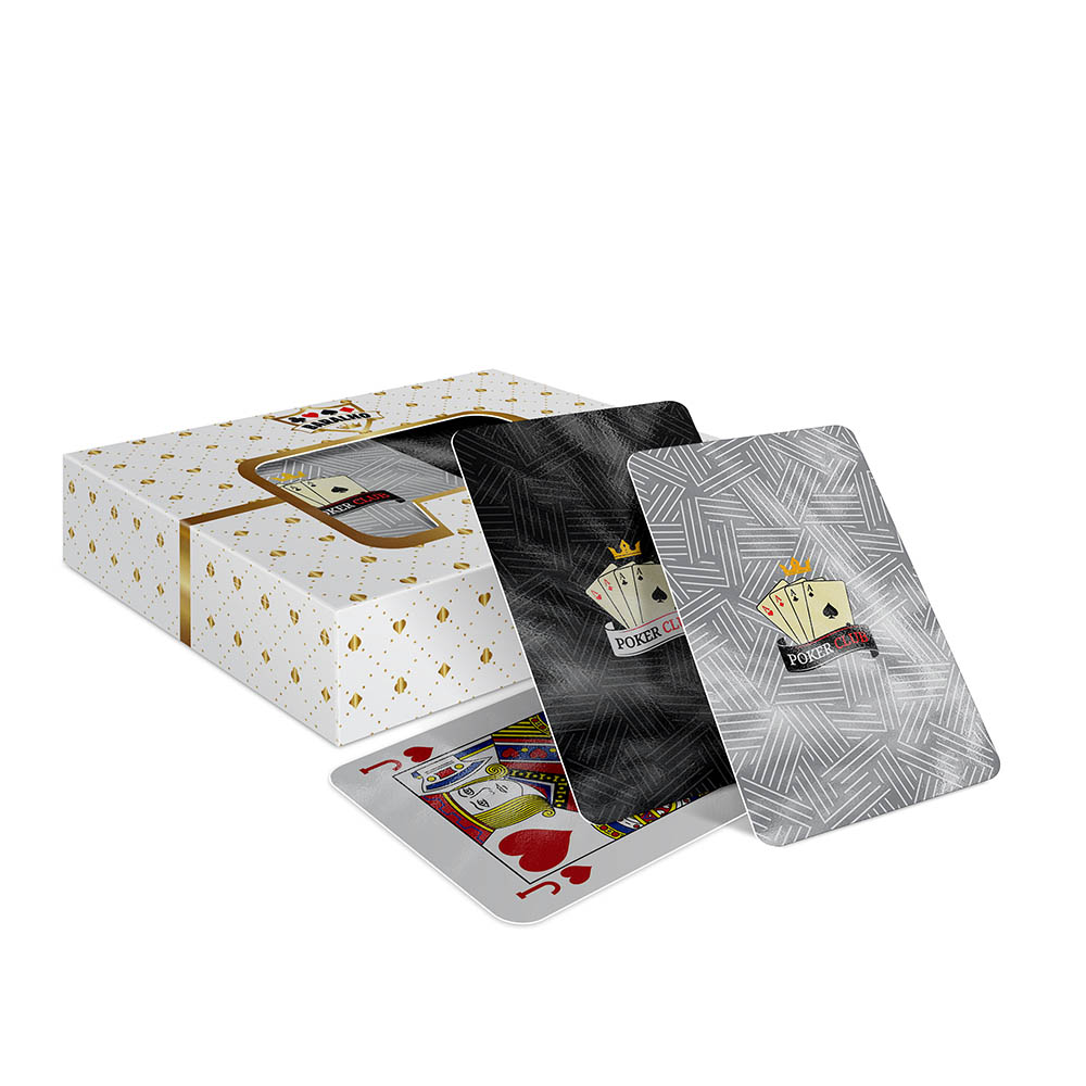 Baralho Duplo 108 Cartas Baralho Com Caixa Padrão Couchê 300g Com Laminação Brilho