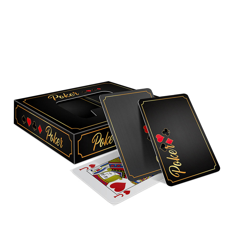Baralho Duplo 108 Cartas Baralho Com Caixa Personalizada Couchê 300g Com Laminação Fosca