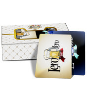 Baralho Duplo 108 Cartas Baralho Com Caixa Padrão Pvc 0,50 Premium Branco