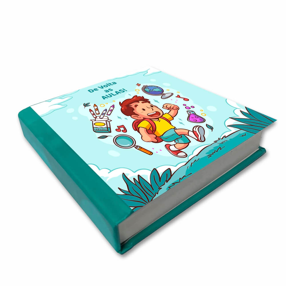 Caderno Impressão Digital Brochura Com Capa Dura Miolo Branco Ap 75g