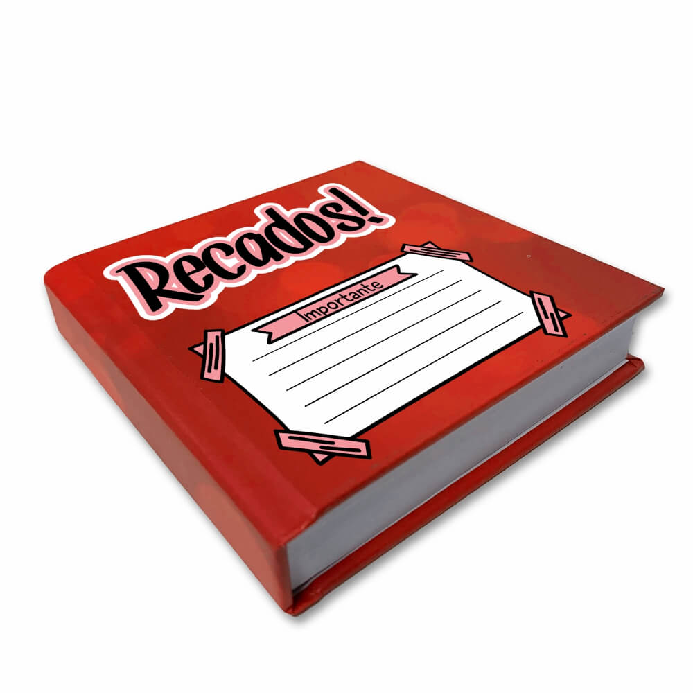 Caderno Impressão Digital Brochura Com Capa Dura Miolo Branco Ap 75g