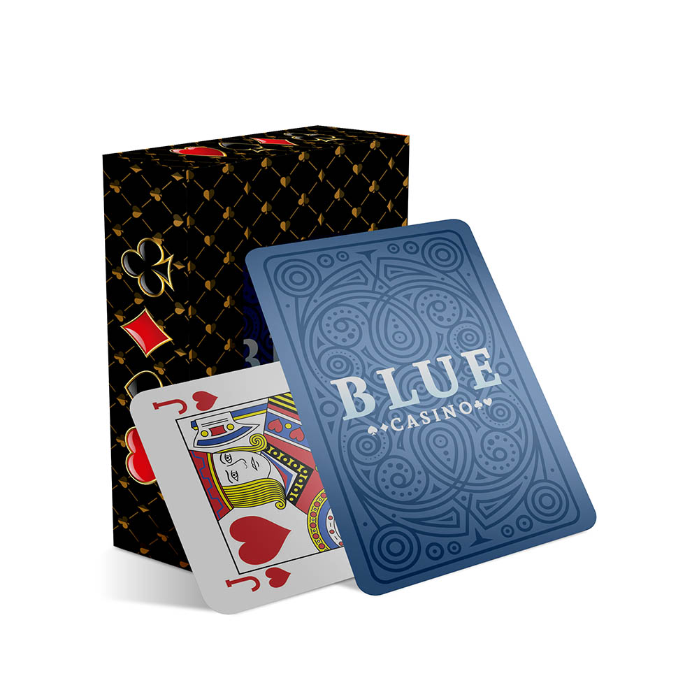 Baralho Simples 54 Cartas Baralho Com Caixa Padrão Couchê 250g Com Laminação Fosca