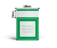 Folhinhas 2026 Base Padrão Mini Comercial Duplex 250g (Verde)