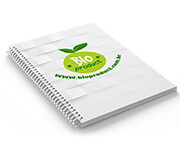 Caderno Impressão Digital Capa Papel Paraná 2mm e Miolo Ap 75g Miolo Padrão Sem Verniz (300x210mm) 100 Folhas