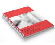 Caderno Impressão Digital Capa Papel Paraná 2mm e Miolo Ap 75g Miolo Personalizado Sem Verniz (300x210mm) 200 Folhas
