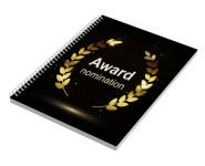 Caderno Impressão Digital Capa Papel Paraná 2mm com Lam Fosca e Hotstamping Frente e Miolo Ap 75g Miolo Padrão Sem Verniz (300x210mm) 100 Folhas