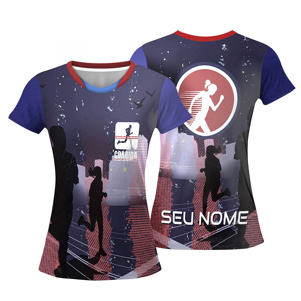 Camisas Dry Fit Babylook Manga Curta (Tamanhos Diversos)