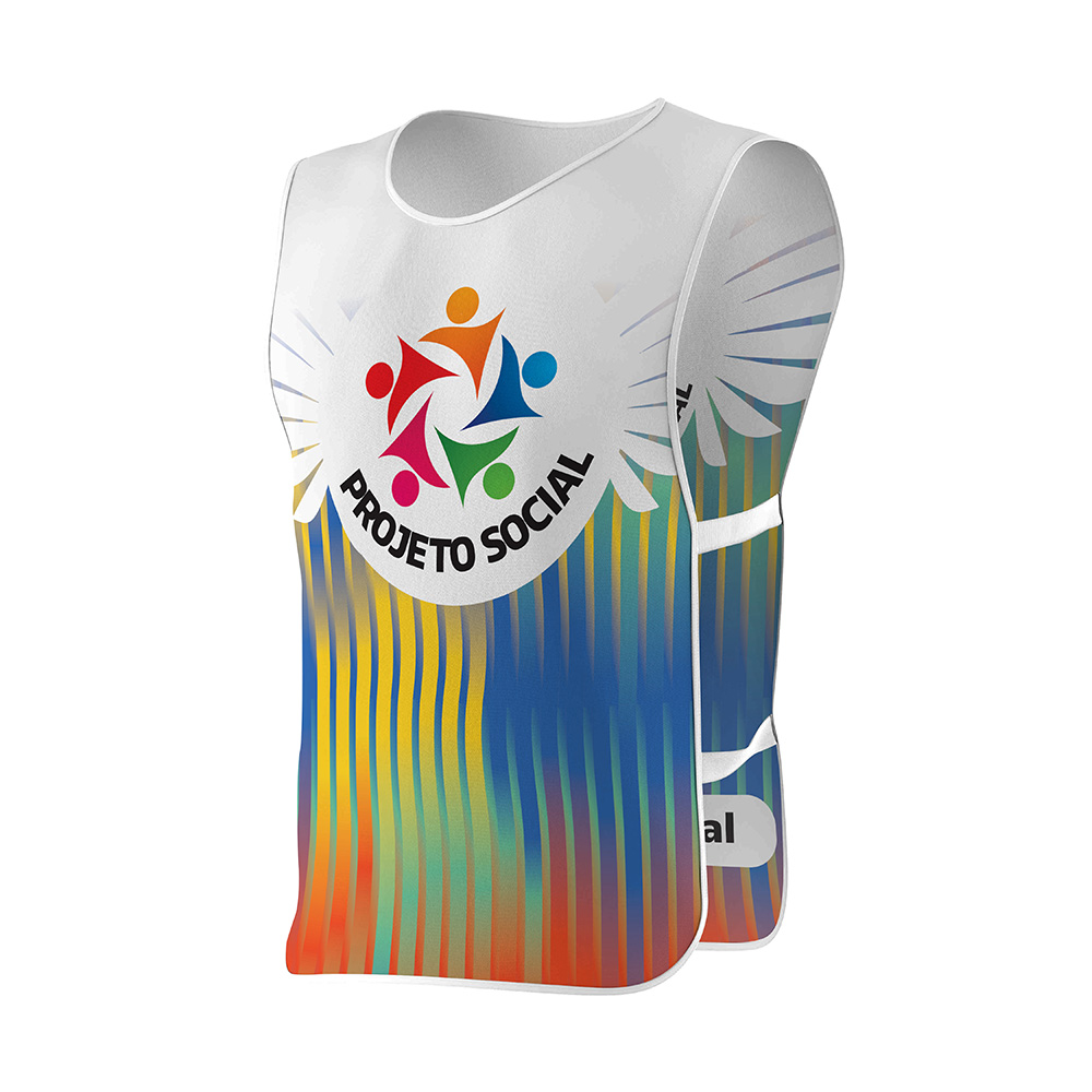 Coletes Dry Fit Dupla Face (Tamanhos Diversos)