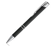 Canetas Promocionais Sem Personalização Beta Soft Emborrachada Preta