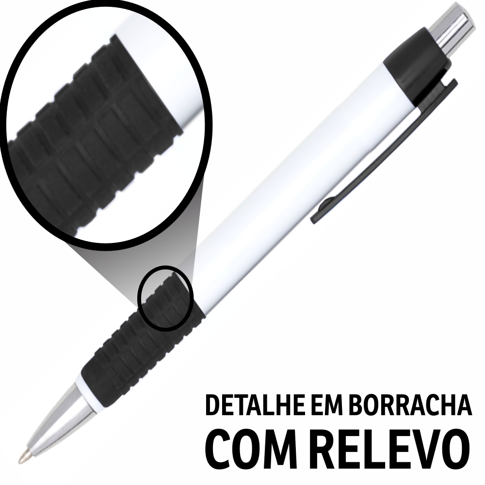 Canetas Promocionais Sem Personalização Comercial Preta
