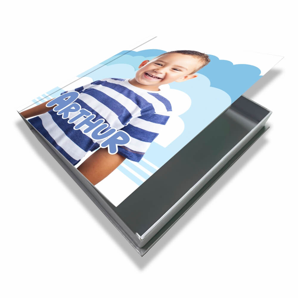 Capa Dura Case Para Photobooks em Papel Paraná 2mm - 12 Páginas (20x20cm)