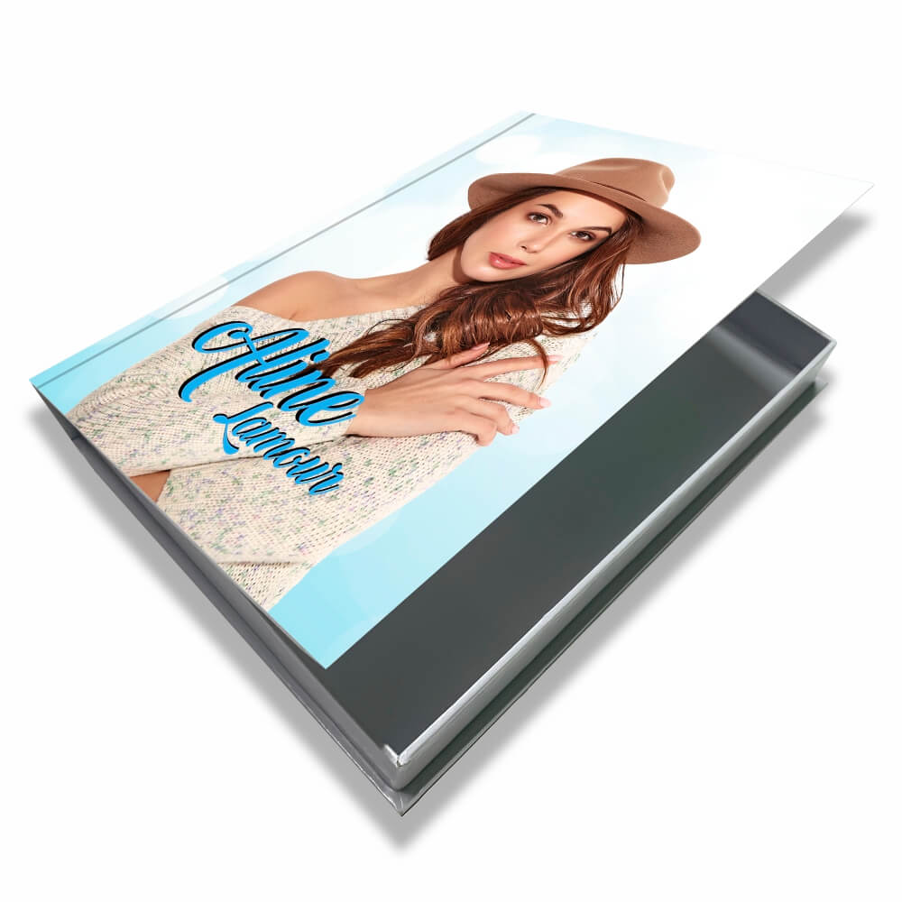 Capa Dura Case Para Photobooks em Papel Paraná 2mm - 24 Páginas (15x21mm)