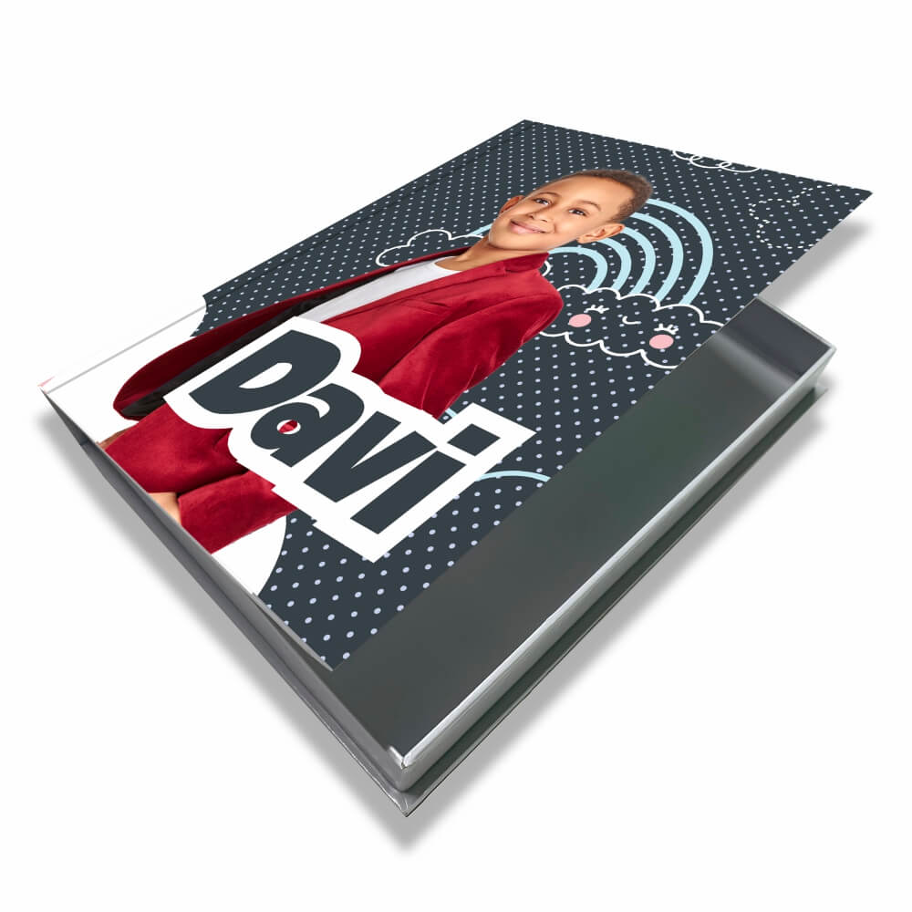 Capa Dura Case Para Photobooks em Papel Paraná 2mm - 24 Páginas (20x25mm)