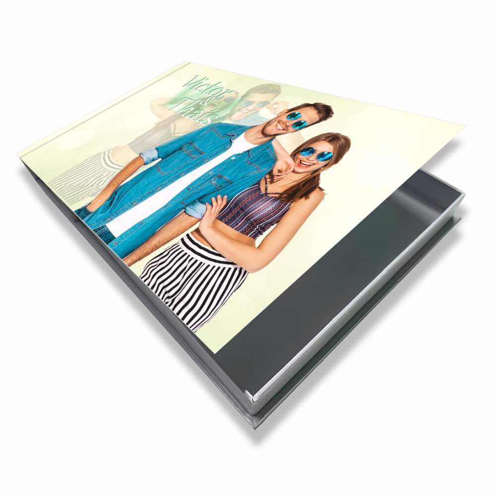 Capa Dura Case Para Photobooks em Papel Paraná 2mm - 36 Páginas (40x27cm)